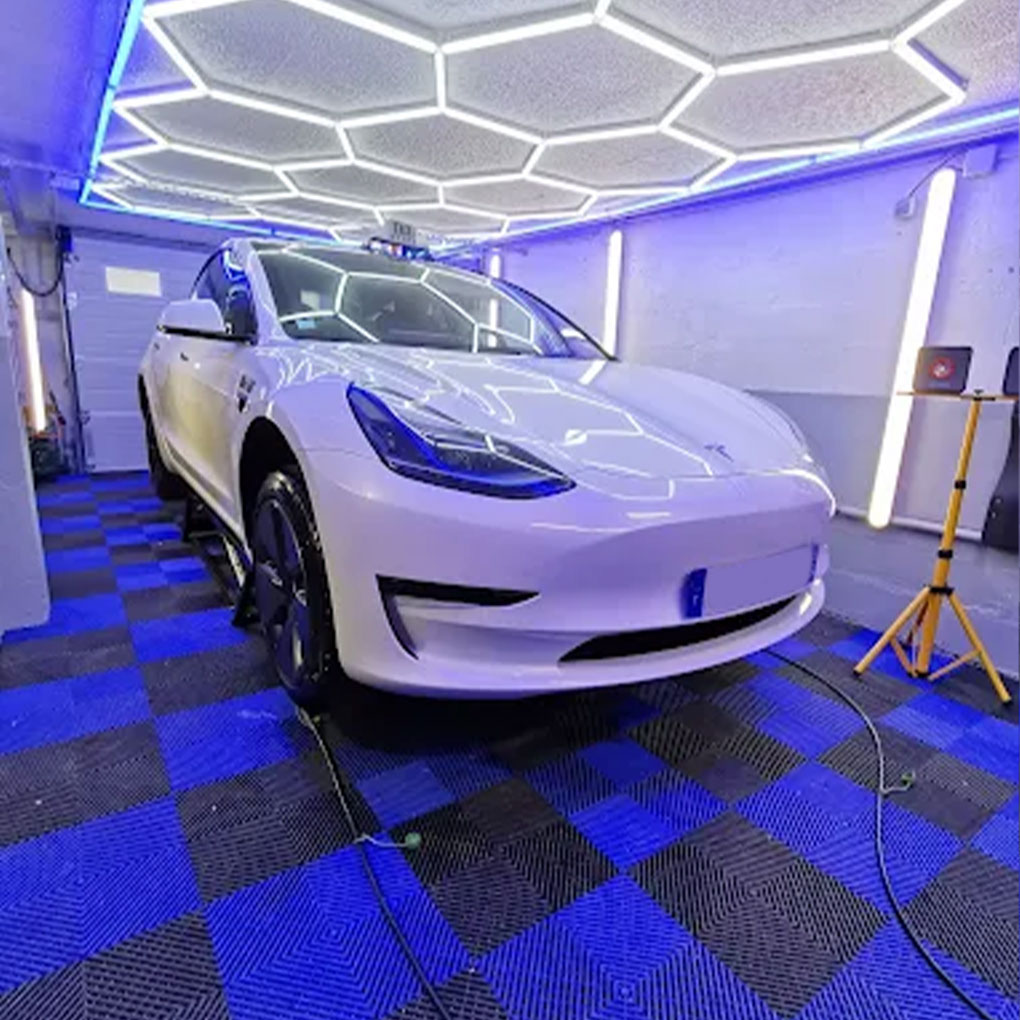 Tesla Brax PPF detailling